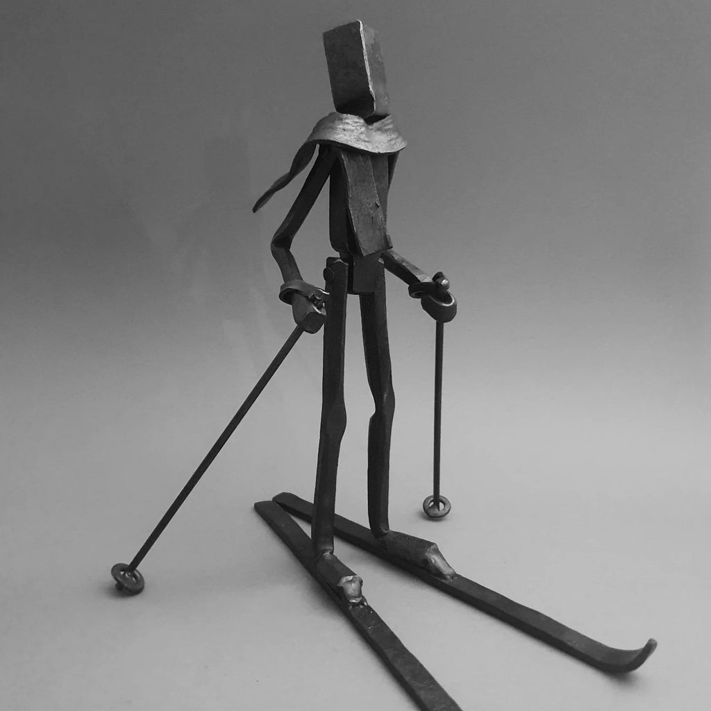 "Eventyreren"
Skifigur fra "Folk" serien. Bogstad Smie.